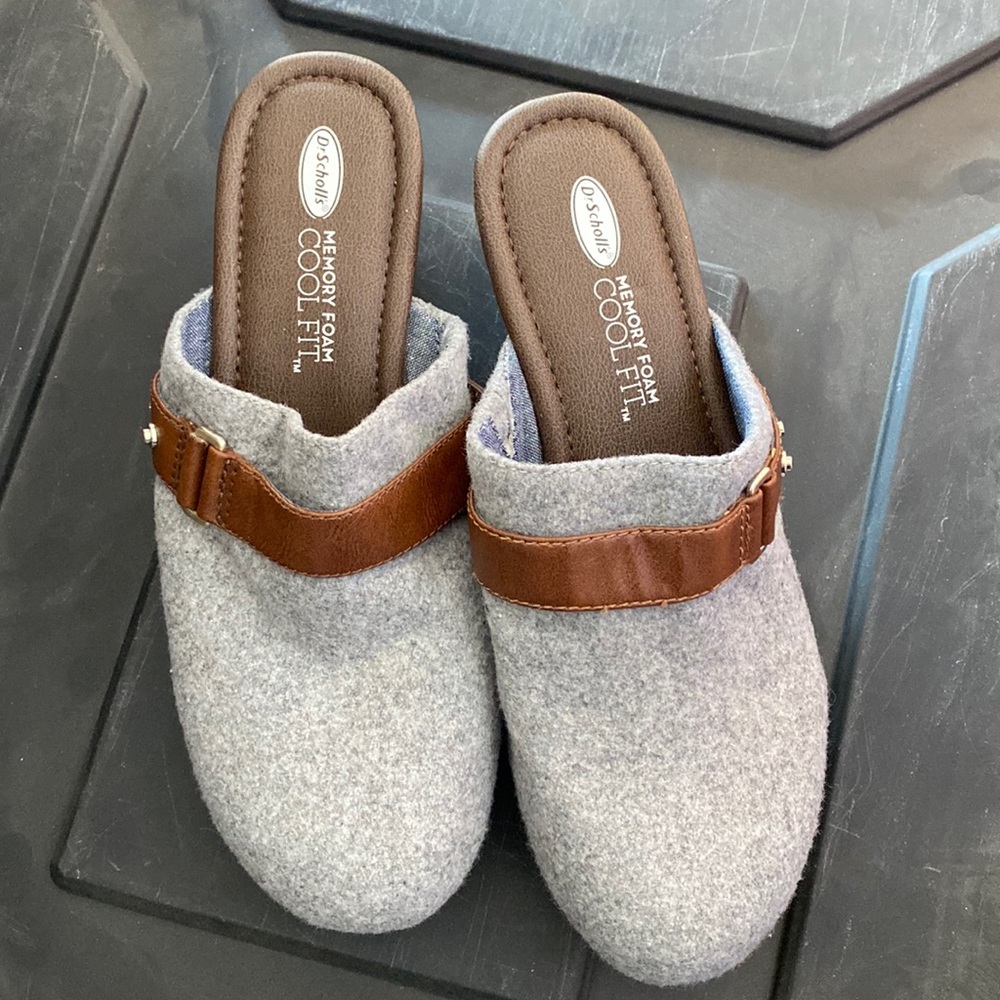 Dr Scholl’s Memory Foam Cool Fit Slip On Mule Clogs